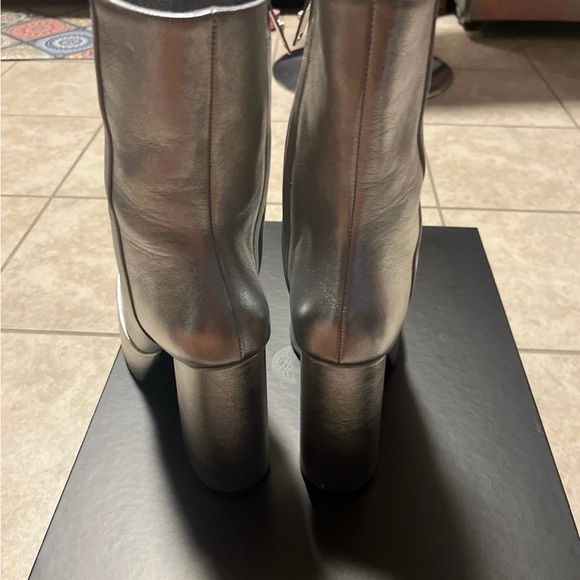 Silver Versace Ankle boots - Picture 4 of 10